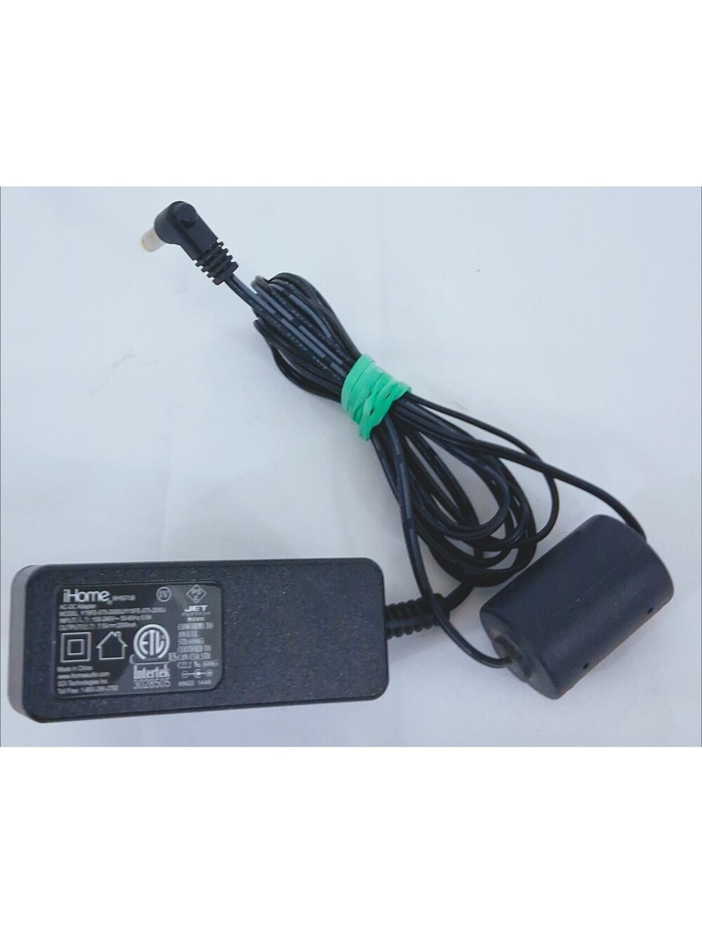 iHome 9IH507cB Y15FE-075-2000U.Y15FE-075-2000J AC/DC Adapter In 100-200 Out 7.5